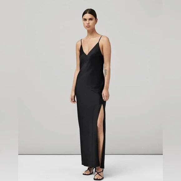 Rag & Bone Larissa Maxi Slip Dress, Size 8, $498
